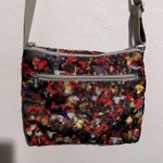 Kipling Avar Abstract Paint Colorful 5 pocket Travel Crossbody Purse Photo 4