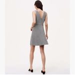 Loft  Fit & Flare Dress Geometric Print‎ Sleeveless V-Neck Career Size 8 Photo 1