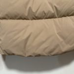 Reiss  Thea Hooded Short Puffer Down Feather Winter Jacket in Tan Size XS Photo 9