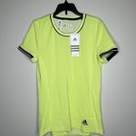 Adidas New  Neon Yellow Athletic Shirt XS Photo 7