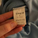 SheIn Blue Quarter-Zip Pullover Photo 1