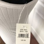 Aerie New ‎ Women's White Ribbed Tank Top - XS - 100% Cotton - NWT Photo 1