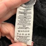 Free People  Gray and Black Lace Short Sleeve Peplum T-shirt, Size XS, EUC Photo 3