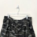 Athleta [] Printed Mesh Racer Run Short 4" Camo Print Workout Camouflage Size XL Photo 6