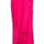 Vince Camuto bright pink sweater dress with decorative pockets, size medium. EUC Photo 4