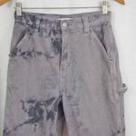PacSun Tie-Dye ladies' High Rise Carpenter 100% Cotton Corduroy Pants Size 26 Photo 7