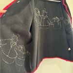 Vintage Christmas Cardigan with Snowman embroidery. One size. Black Size undefined Photo 6