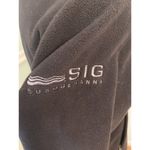 Patagonia S Black Women's Micro Synchilla Logo Jacket Gorpcore Photo 3