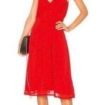 House of Harlow 1960 x Revolve Ines Racing Red Midi Dress XS Photo 0