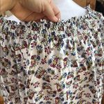 Hayden Floral white multicolor Off-Shoulder Women's blouse paisley boho Photo 3