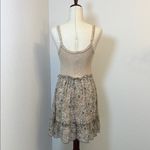 Daytrip Beige Floral Dress Size Small Photo 1