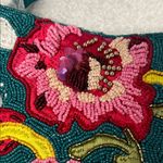 🌸✨ Viral Beaded Floral Shoulder Bag Green Photo 3