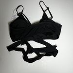 Summer Mae Solid Black Maternity Two Piece Swimsuit New L Size undefined Photo 3