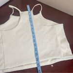 The North Face  Women Ribbed White Ivory  Halter Sports Gym Top Bra Sz XL Photo 7