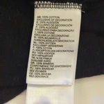 The North Face  women's Black‎ & White Short-Sleeve Half Dome Tee Size S Photo 4