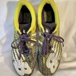 New Balance Track & Field Spike Shoes Size 9.5 Yellow Grey Mesh Lace up Xcountry Photo 0