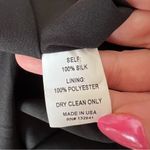 Amanda Uprichard  Cassilda Silk Ruffle Chiffon Maxi Gown In Black Photo 11