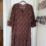 Natural Life  floral tiered maxi dress NWT Photo 3