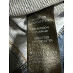 White House | Black Market  Denim Jean Jacket Size 4 Cotton Blend Photo 3