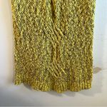 Anthropologie Tunic Moth Julliet Knit Sweater Yellow Short Sleeve Sz M GUC Photo 5