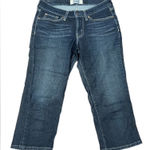 Levi's Signature Levi Strauss & Co Straight Leg Crop Blue‎ Jeans Size 4 Photo 0