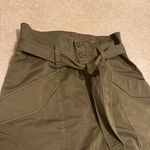 Rag and Bone  Field Cargo Short Size 26 Dark Olive Green Belted Shorts Photo 2