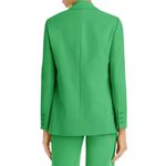 Alice + Olivia  Denny Green Boyfriend Blazer Tailored Jacket Size 2 Photo 1