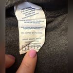 Peter Grimm Grimm Crew Sweatshirt Small Women's Delta Fleece Grey Tree Design Photo 3