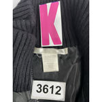 Charlotte Russe Womans Medium Black Zip Up Vest Photo 2