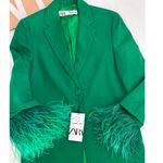 ZARA BLOGGER’S FAV| NWT GORGEOUS FEATHER BLAZER Photo 4