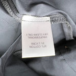 NEW Petersyn Womens XS‎ Agnes Shirt Dress Tie Front Puff Sleeve Black Gothic Photo 8