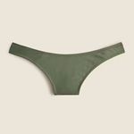 J.Crew ‎ Heritage 1989 High Leg Bikini Bottom Women's Small Cool Cypress Beach Photo 2
