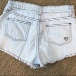 CAR MAR Jean Shorts Light Wash with Dark Stitching Photo 1
