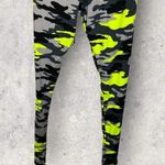 Roma Concepts Urban Camo 1X Neon Dry Fit Hooded Tracksuit Neon Green Black Photo 2