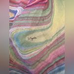 Vilagallo Multicolor Swirl Shirt Dress – Size 38 – $248 Retail Red Photo 2