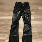 Princess Polly  Faux Leather Pants Black Photo 3