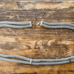 Vintage Silver Mesh Chain Belt Adjustable Boho Retro 80s 90s Photo 0