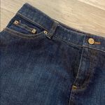 Lilly Pulitzer sz 6 Dark Blue Mini denim Jean Skirt Photo 1