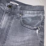 We Wore What High Rise Jeans in Grey Blue Photo 1