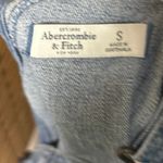 Abercrombie & Fitch  Denim Short Overalls Size Small Photo 4