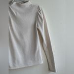 EXPRESS Cream Women's Mock Neck Long Sleeves Sweater Size XS/TP Photo 4
