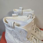 Converse Chuck 70 De Luxe Heel Hi A10335C Vintage White Womens Sz 10 Festival Photo 3