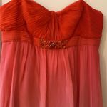 BCBG MaxAzria Short Formal Ombré Pink Dress Photo 9