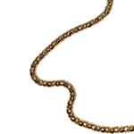 Handmade Gold-Tone Religious Jesus Pendant Necklace Photo 3