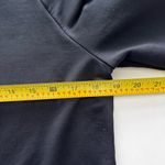 Athleta  Snappy Sweatshirt Dress Black long sleeve boxy relaxed crewneck sporty S Photo 8