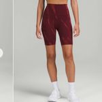 Lulu Townsend Lululemon Wunder Train High-Rise Short 8"
Sun Bleached Wash Red Merlot Photo 2