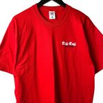 Fruit of the Loom Riff Raff Racing T Shirt Vintage 90s Red Medium M Graphic Tee Photo 1