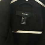 Forever 21 Women’s  Black Moto Jacket, Faux Suede, Size Small Photo 4