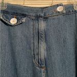 ZARA Women Light Wash Flare Leg Crop Denim Jeans -2 Photo 1