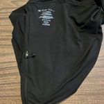 Beyond Yoga  Black Infinity Scarf With Cellphone Zippered Pocket Photo 3